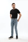 Erkek Likralı Slim Jean Pantolon thumbnail 1