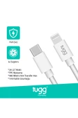 TUGG GERMANY 104621 ŞARJ KABLOSU TYPE-C LİGHTNİNG (IPHONE) thumbnail 2