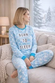 DoReMi Born to Sleep Bayan Pijama Takımı thumbnail 1