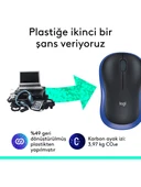 LOGITECH M185 BLUE(2236) MOUSE  KABLOSUZ thumbnail 4