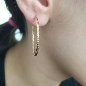 Yuvarlak Halka Küpe thumbnail 8