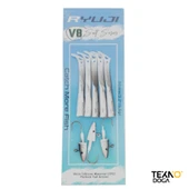 Ryuji V8 8cm 5.5g LRF Silikon Yem Black Back thumbnail 2