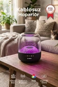 Bluetooth Hoparlör Rgb Işıklı Speaker D33 Siyah thumbnail 1