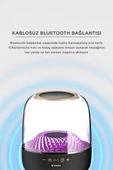 Bluetooth Hoparlör Rgb Işıklı Speaker D33 Siyah thumbnail 5