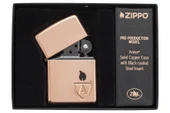 Zippo Armor Solid Copper Case - Armor Bakır Kasa Çakmak Limited Edition thumbnail 2