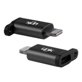 LinkTech O189 Micro USB to Lightning Dönüştürücü Metal Adaptör thumbnail 2