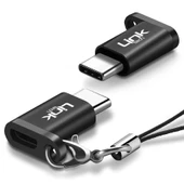LinkTech O186 Micro to Type-C Dönüştürücü Metal Adaptör thumbnail 2