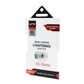 LinkTech O189 Micro USB to Lightning Dönüştürücü Metal Adaptör thumbnail 7
