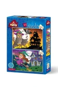 Art Puzzle Baykuş Ve Tatlı Cadı - 2X100 Parça 4517 thumbnail 1