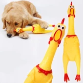 Öten Tavuk Köpek Oyuncağı Medium 30 cm thumbnail 3