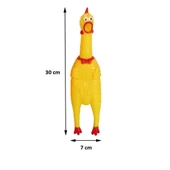 Öten Tavuk Köpek Oyuncağı Medium 30 cm thumbnail 2