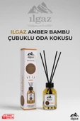 Amber Bambu Çubuklu Oda Kokusu 110 Ml - Red Diffuser Amber Ortam Kokusu thumbnail 1