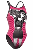 Mad Wave Kadın Mayosu Flare K6, Pembe thumbnail 3
