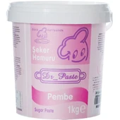 Dr Paste Pembe Şeker Hamuru 1 kg thumbnail 1