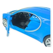 Çek Bırak Metal 12 Cm Model Araba - Mavi thumbnail 3