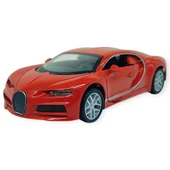 Çek Bırak Metal 12 Cm Model Araba - Kırmızı thumbnail 5
