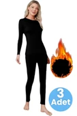 Kadın 3'lü Termal Alt Üst İçlik Takımı thumbnail 3