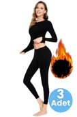 Kadın 3'lü Termal Alt Üst İçlik Takımı thumbnail 2
