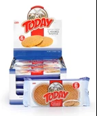 Today Caramel Waffle 132 Gr. 12 Adet (1 Kutu) thumbnail 1