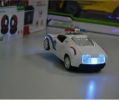 Transformers-Robota Dönüşen Işıklı, Sesli, Sensörlü Polis Arabası thumbnail 4