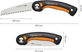 Fiskars 1067552 SW68 Plus Katlanır Testere thumbnail 3