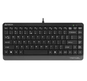 A4-Tech Mini Kablolu Klavye Gri (FK11) thumbnail 1