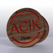 KAPI İSİMLİĞİ AÇIK-KAPALI thumbnail 2