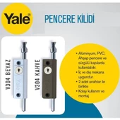 Yale V304 Pencere Kapı Emniyet Kilidi thumbnail 1