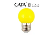 CATA CT 4071 1W Led Gece Ampul Sarı thumbnail 1