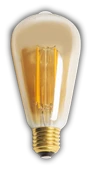 CATA CT 4350 Led Rustik Ampul 4W Amber Işık E27 Duy thumbnail 1