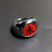 NARUTO Uchiha Itachi Akatsuki Yüzük thumbnail 3