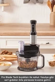 Karaca Mastermaid Prosteel Siyah 2000 W Mutfak Robotu thumbnail 5