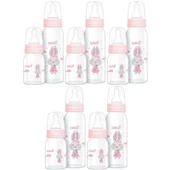 Bebsi Cam Biberon Seti Pembe (250ML+125ML) (5 Li Set) thumbnail 1