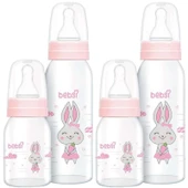 Bebsi Cam Biberon Seti Pembe (250ML+125ML) (2 Li Set) thumbnail 1