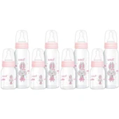 Bebsi Cam Biberon Seti Pembe (250ML+125ML) (4 Lü Set) thumbnail 1