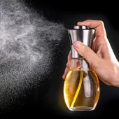 Paslanmaz Çelik Başlıklı Cam Spray Yağdanlık thumbnail 6