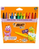 Bic Jumbo Doğa Dostu Keçeli Boya Kalemi 12li thumbnail 1