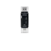 Valkyrie OTG Type C & Micro USB & USB 3in1 Kart Okuyucu USB2.0 thumbnail 1