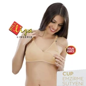 Liza Cup Silikonlu Emzirme Sütyeni Bej thumbnail 2