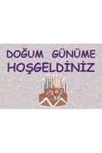 Doğum Günüm Kapı Önü Paspas LoveBug-T thumbnail 2