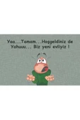 Yeni Evli Kapı Önü Paspas LoveBug-T thumbnail 2