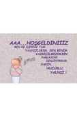 Yalnızlığım Kapı Önü Paspas LoveBug-T thumbnail 2