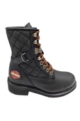 Harley Davidson New Worker Hakiki Deri Unisex Bot thumbnail 2
