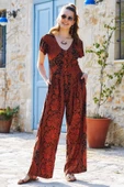 Yarım Kollu Bohem Tulum thumbnail 1