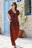 Yarım Kollu Bohem Tulum thumbnail 2