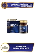 NUTRAXIN BIOTIN 5000MCG 30 TABLET thumbnail 4
