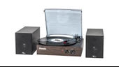 Fomix Fm200 Turntable Bluetooth Hoparlörlü Ahşap Pikap Çalar thumbnail 6