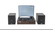 Fomix Fm200 Turntable Bluetooth Hoparlörlü Ahşap Pikap Çalar thumbnail 1