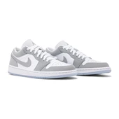 Air Jordan 1 Low White Wolf Grey thumbnail 2