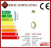 Eray Aydınlatma 1909-1 Eskitme Tekli Led Avize thumbnail 4
